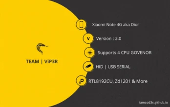Redmi Note 4G — original ViP3R device artwork